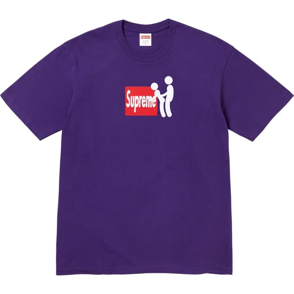 Supreme Stick Tee - Purple (front)