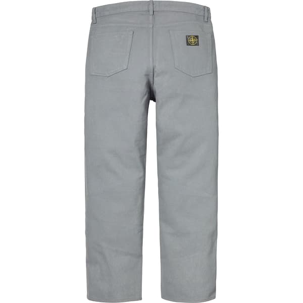 Supreme Stone Island 5-Pocket Jean - Reflective (front)