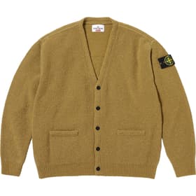 Supreme Stone Island Bouclé Cardigan Olive