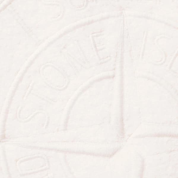 Supreme Stone Island Bouclé Cardigan - White (front)