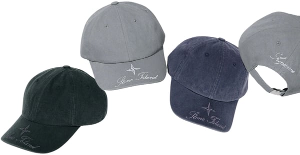 Supreme Stone Island Denim 6-Panel - Product Image