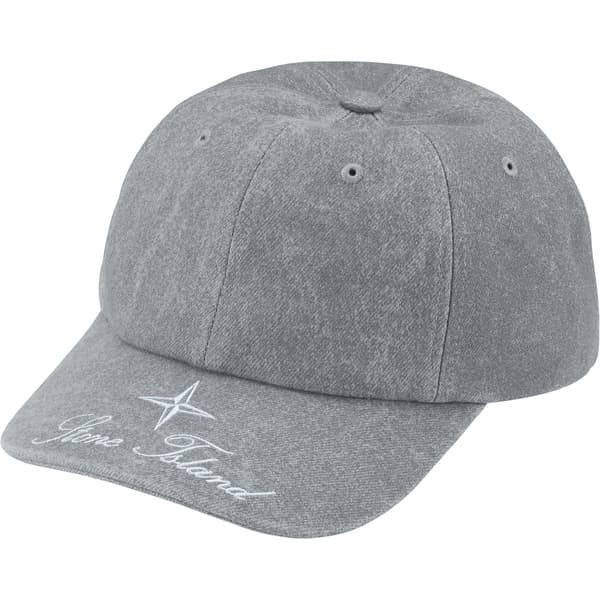 Supreme Stone Island Denim 6-Panel - Reflective (front)