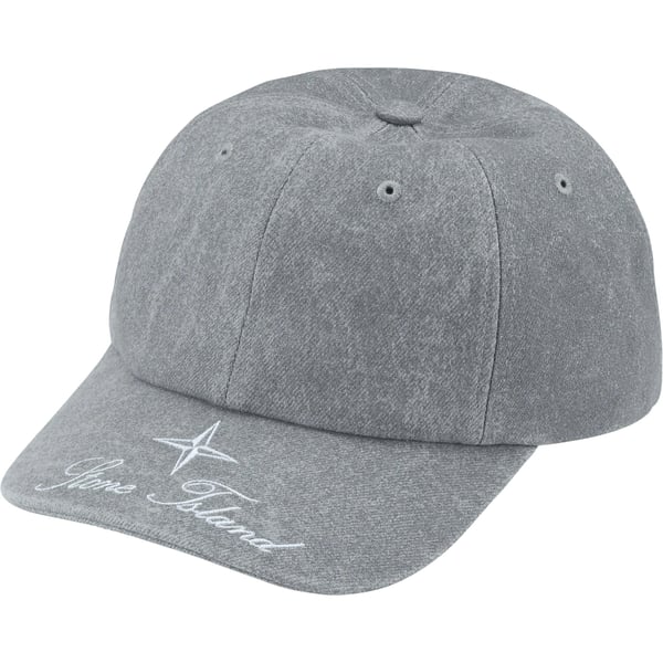 Supreme Stone Island Denim 6-Panel - Reflective (front)