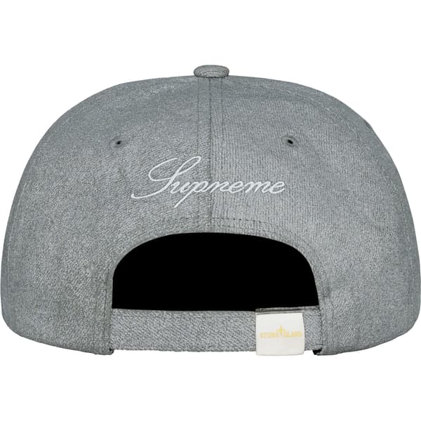 Supreme Stone Island Denim 6-Panel - Reflective (front)
