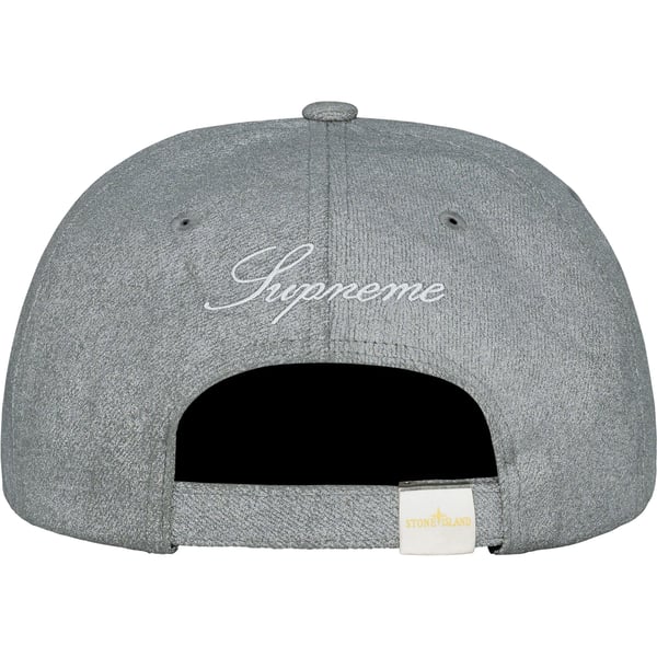 Supreme Stone Island Denim 6-Panel - Reflective (front)