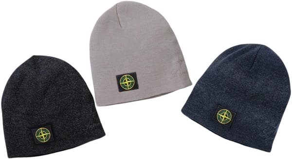 Supreme Stone Island Reflective Beanie - Product Image