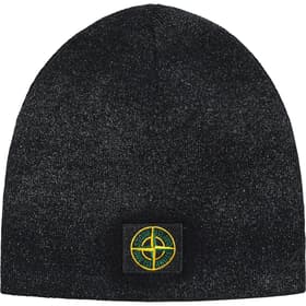 Supreme Stone Island Reflective Beanie Black