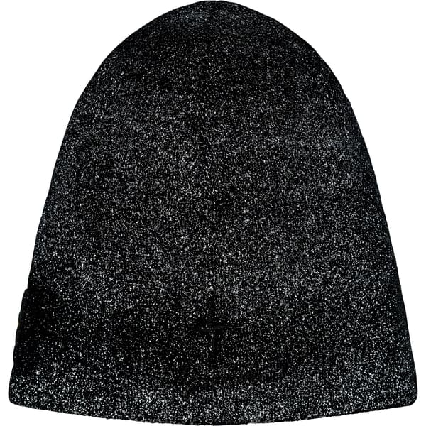 Supreme Stone Island Reflective Beanie - Black (front)