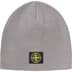 Supreme Stone Island Reflective Beanie - Grey (front)