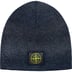 Supreme Stone Island Reflective Beanie - Navy (front)