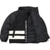 Supreme Stone Island Reversible Down Puffer Jacket - Black (front)