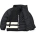 Supreme Stone Island Reversible Down Puffer Jacket - Black (front)