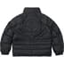 Supreme Stone Island Reversible Down Puffer Jacket - Black (front)