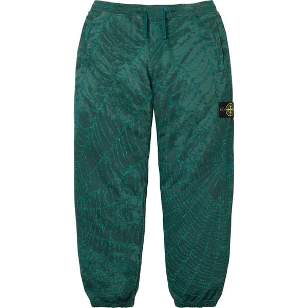 Supreme Stone Island Sweatpant - Dark Green (front)