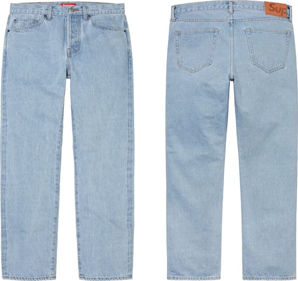 Supreme Stone Washed Slim Jean - Product Image