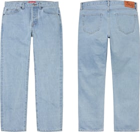 Supreme Stone Washed Slim Jean