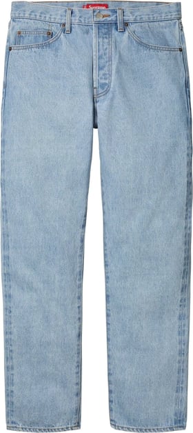 Supreme Stone Washed Slim Selvedge Jean