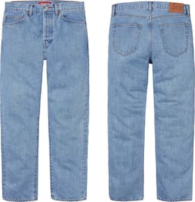 Supreme Stone Washed Slim Selvedge Jean Stone Washed Indigo