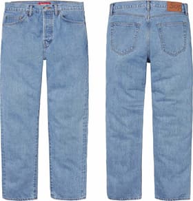 Supreme Stone Washed Slim Selvedge Jean Default