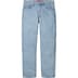 Supreme Stone Washed Slim Selvedge Jean - Stone Washed Indigo (front)