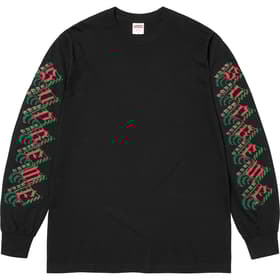 Supreme Strawberries L/S Tee Black