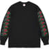 Supreme Strawberries L/S Tee - Black (front)