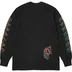 Supreme Strawberries L/S Tee - Black (front)