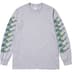 Supreme Strawberries L/S Tee - Heather Grey (front)