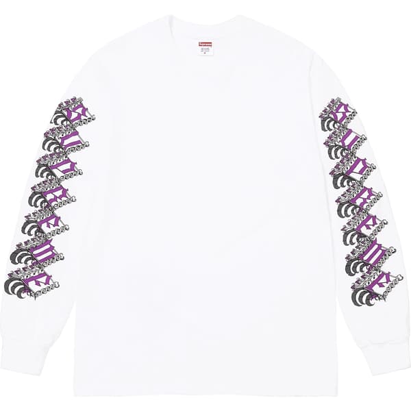 Supreme Strawberries L/S Tee - White (front)