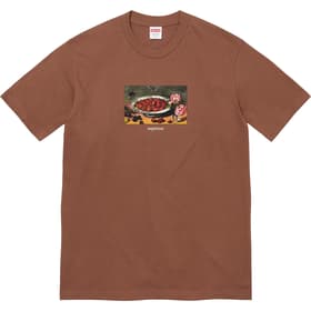 Supreme Strawberries Tee Brown