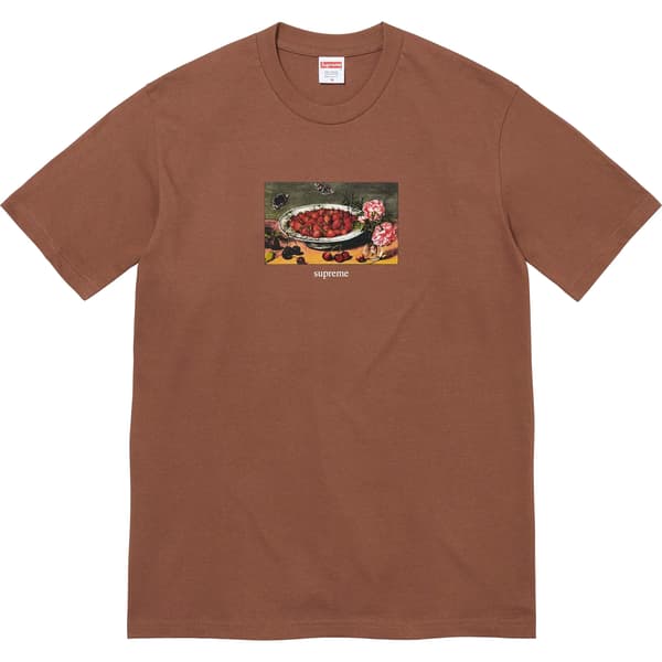 Supreme Strawberries Tee - Brown (front)