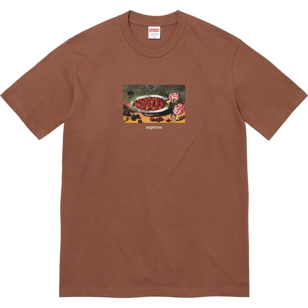 Supreme Strawberries Tee - Brown (front)