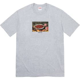 Supreme Strawberries Tee Heather Grey