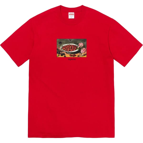 Supreme Strawberries Tee - Red (front)