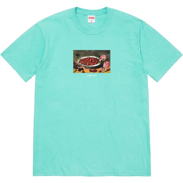 Supreme Strawberries Tee - Teal (front)