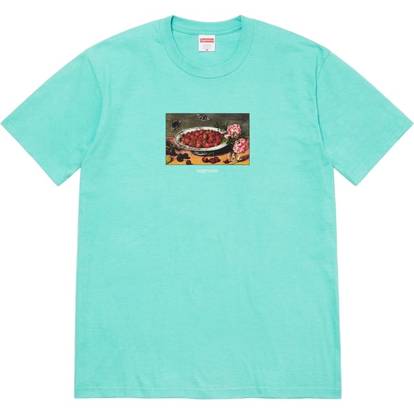 Supreme Strawberries Tee - Teal (front)