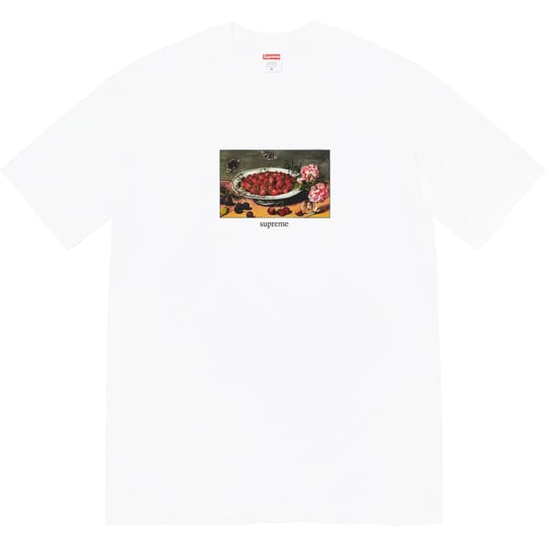 Supreme Strawberries Tee - White (front)