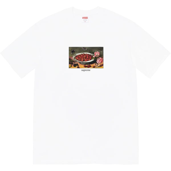 Supreme Strawberries Tee - White (front)