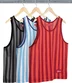 Supreme Stripe Mesh Tank Top - Product Image