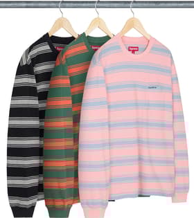 Supreme Stripe Pocket L/S Top