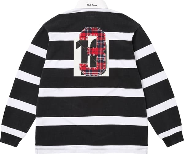 Supreme Stripe Rugby - Black (front)