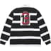 Supreme Stripe Rugby - Black (front)