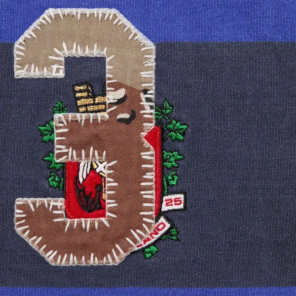 Supreme Stripe Rugby - Navy (front)