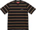 Supreme Stripe S/S Top - Black (front)