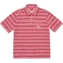 Supreme Stripe Terry S/S Polo - Red (front)