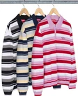Supreme Stripe Zip L/S Polo