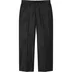 Supreme Striped Wool Trouser - Black (front)