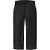 Supreme Striped Wool Trouser - Black (front)
