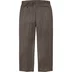 Supreme Striped Wool Trouser - Brown Stripe (front)