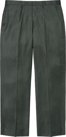 Supreme Striped Wool Trouser Green Stripe